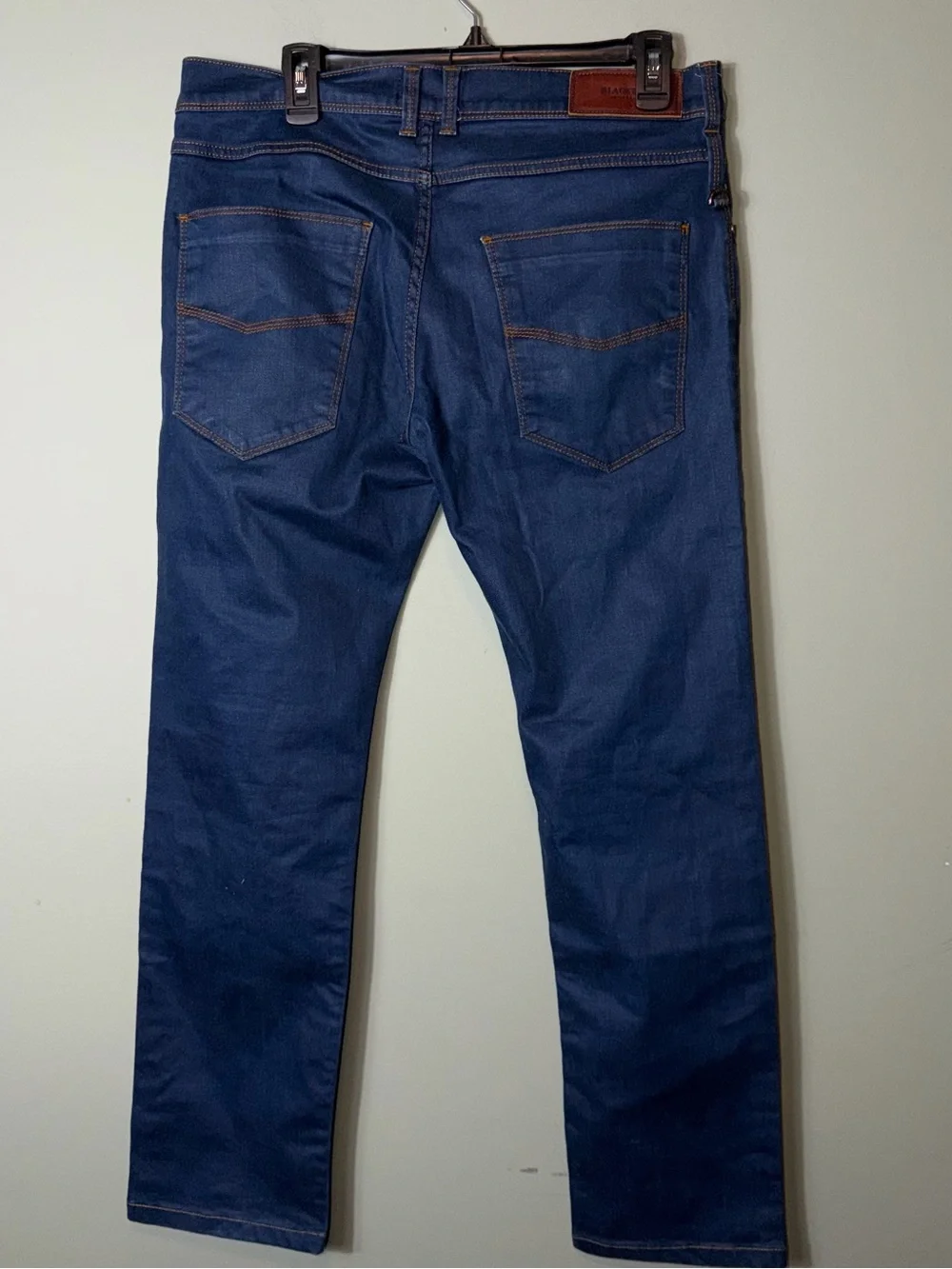Zara Man Black Tab Straight Jeans in Deep Indigo 34X34 - Picture 3 of 5
